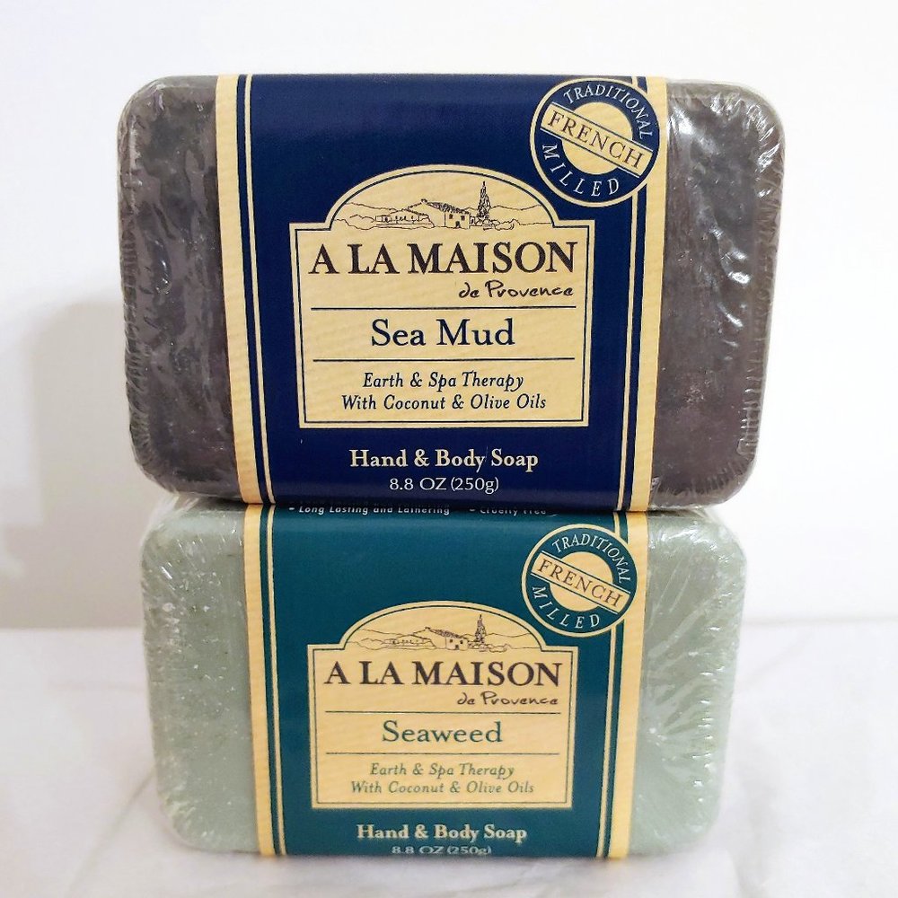 A La Maison Soap set two 8.8 oz bars